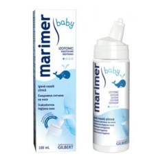 Marimer BABY Spray Nazal Izotonic pentru igiena nazala zilnica, 100 ml, Gilbert